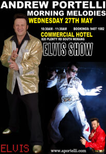 Melbourne Australia Elvis Performer