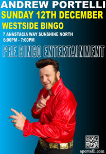 Westside Pre Bingo Entertainment
