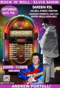 Free Entry. Bistro Meals, Great Night.