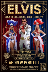 Elvis Tribute Show, Glenroy RSL